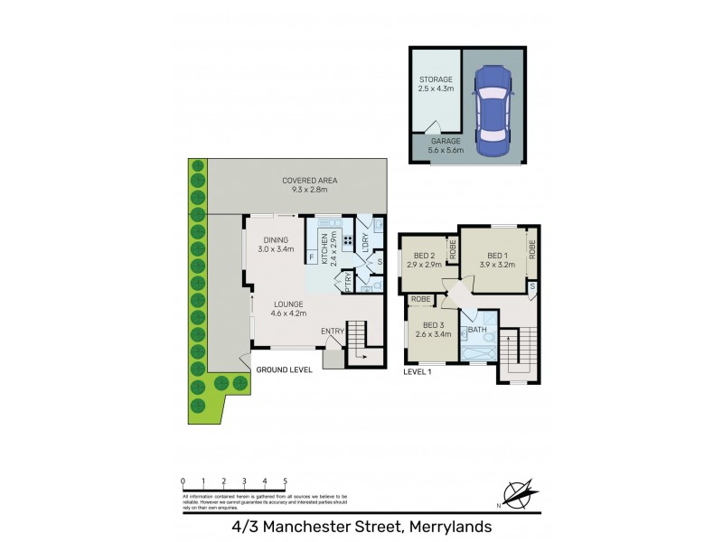 4/3 Manchester Street, Merrylands NSW 2160 Floorplan