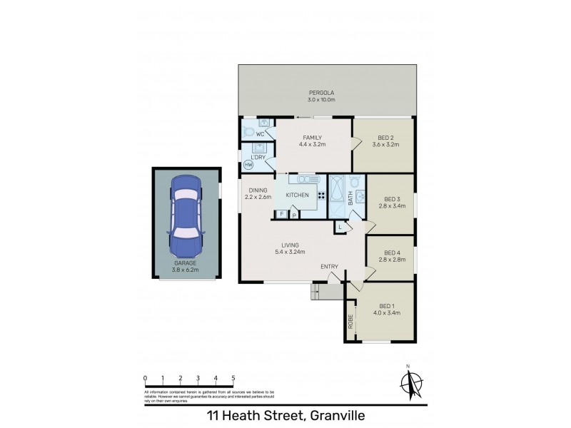 11 Heath Street, Granville NSW 2142 Floorplan