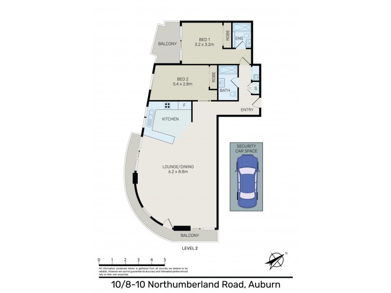 10/8-10 Northumberland Road, Auburn NSW 2144 Floorplan