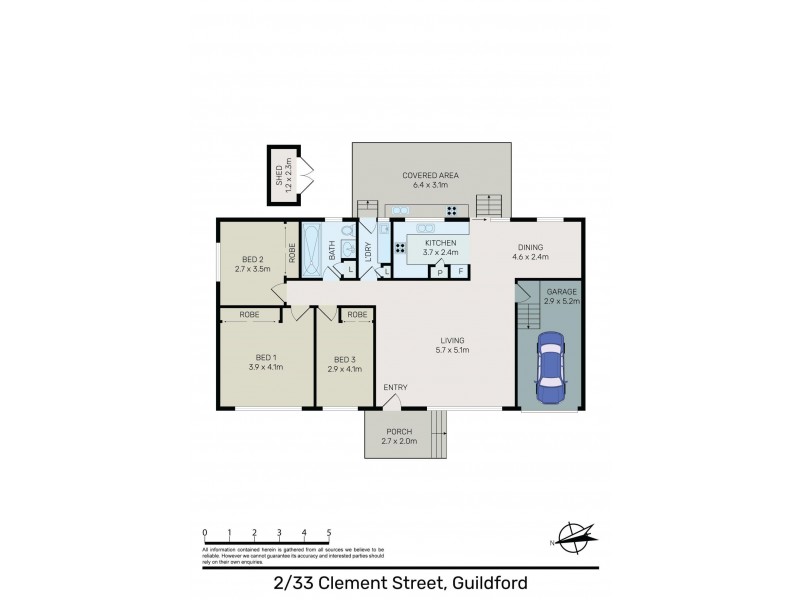2/33 Clement Street, Guildford NSW 2161 Floorplan