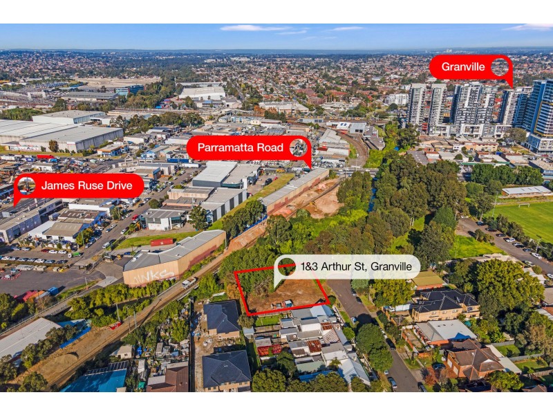 1 & 3 Arthur Street, Granville NSW 2142