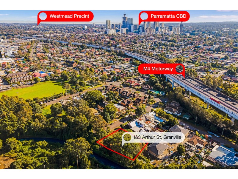 1 & 3 Arthur Street, Granville NSW 2142