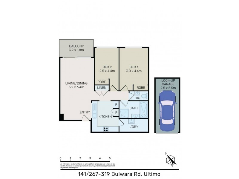 141/267-319 Bulwara Road, Ultimo NSW 2007 Floorplan