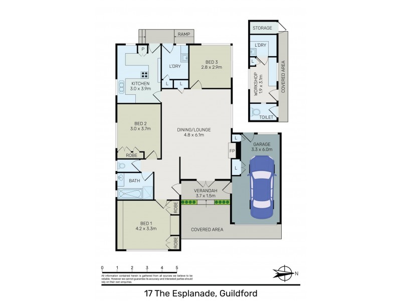 17 The Esplanade, Guildford NSW 2161 Floorplan