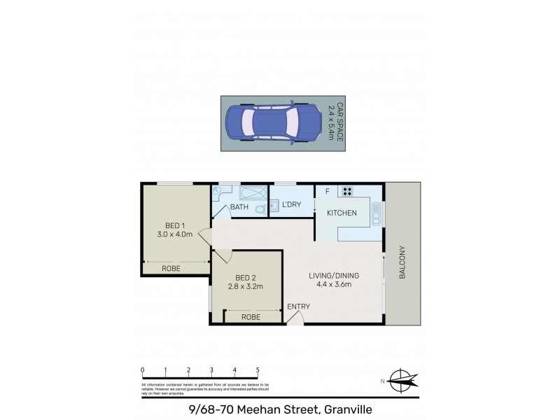 9/68-70 Meehan Street, Granville NSW 2142 Floorplan