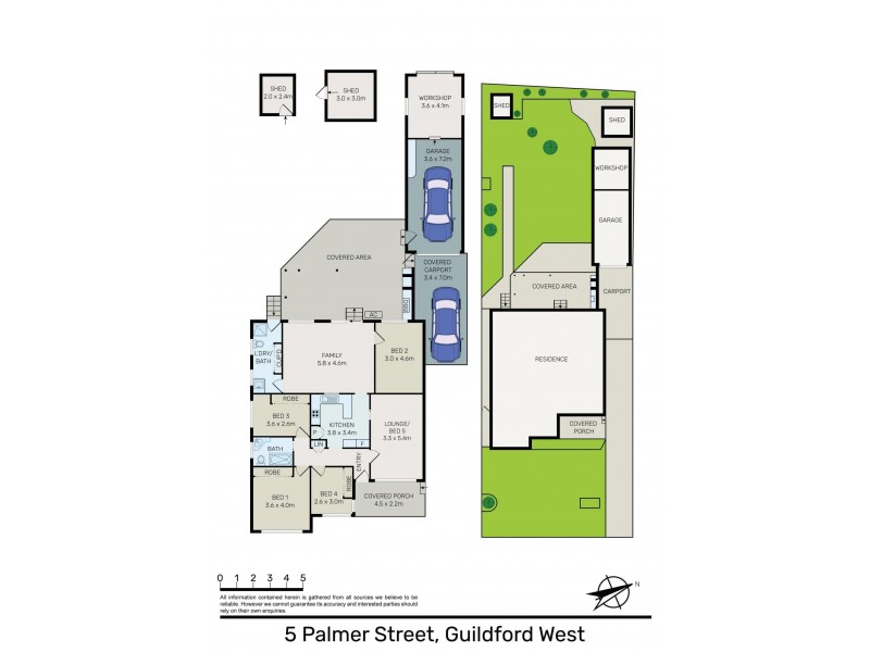 5 Palmer Street, Guildford NSW 2161 Floorplan
