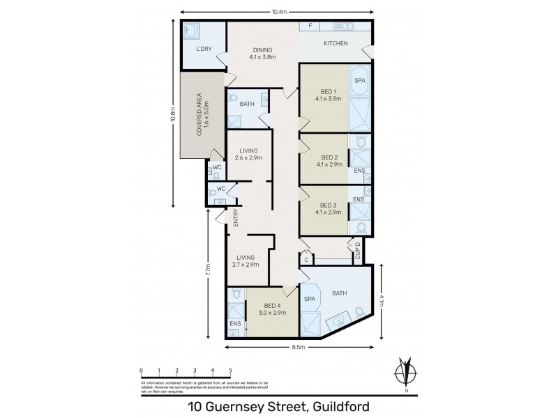 10 Guernsey Road, Guildford NSW 2161 Floorplan