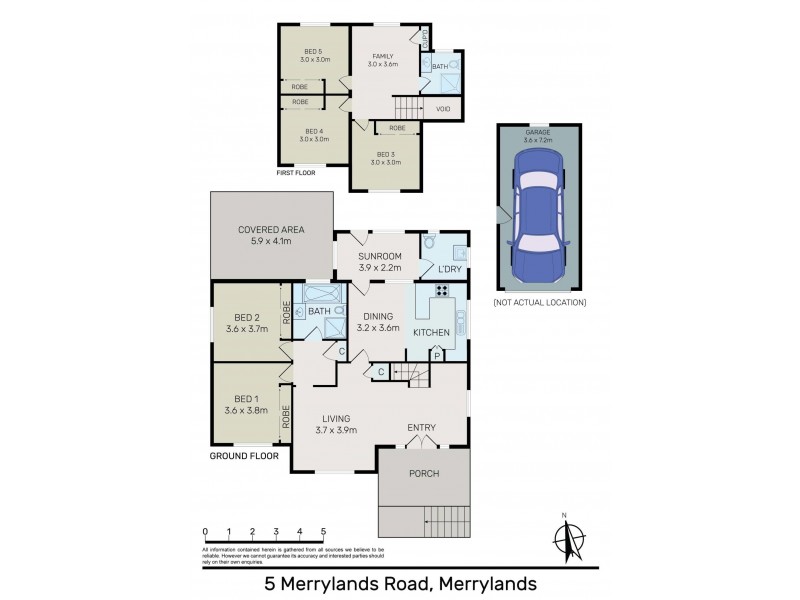 5 Merrylands Road, Merrylands NSW 2160 Floorplan