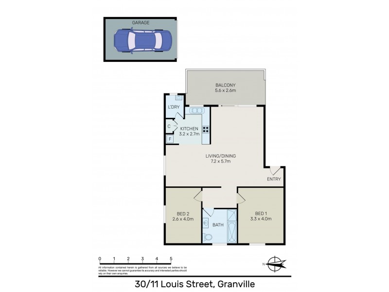 28/11 Louis Street, Granville NSW 2142 Floorplan