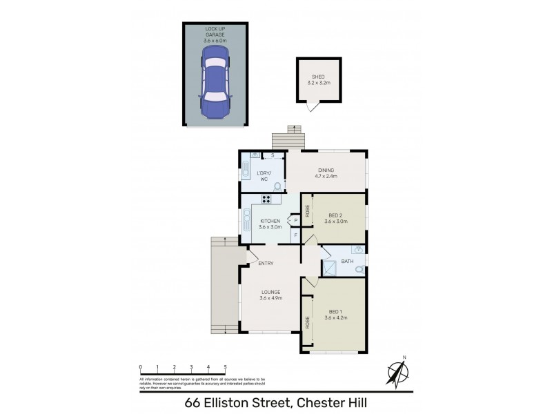 66 Elliston Street, Chester Hill NSW 2162 Floorplan