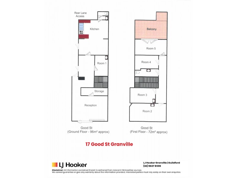 15 & 17 Good Street, Granville NSW 2142 Floorplan