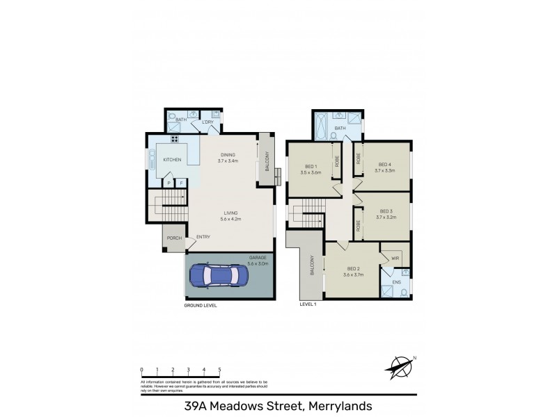 39a Meadows Street, Merrylands NSW 2160 Floorplan