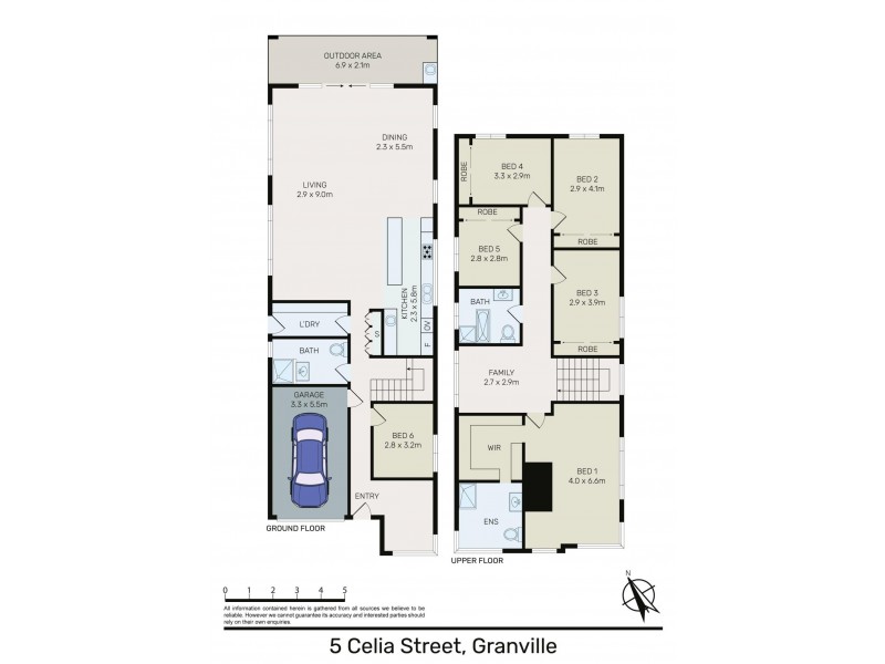 5 Celia Street, Granville NSW 2142 Floorplan