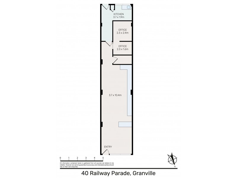 40 Railway Parade, Granville NSW 2142 Floorplan