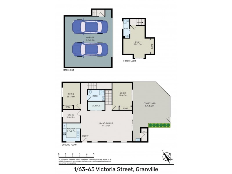 1/63-65 Victoria Street, Granville NSW 2142 Floorplan