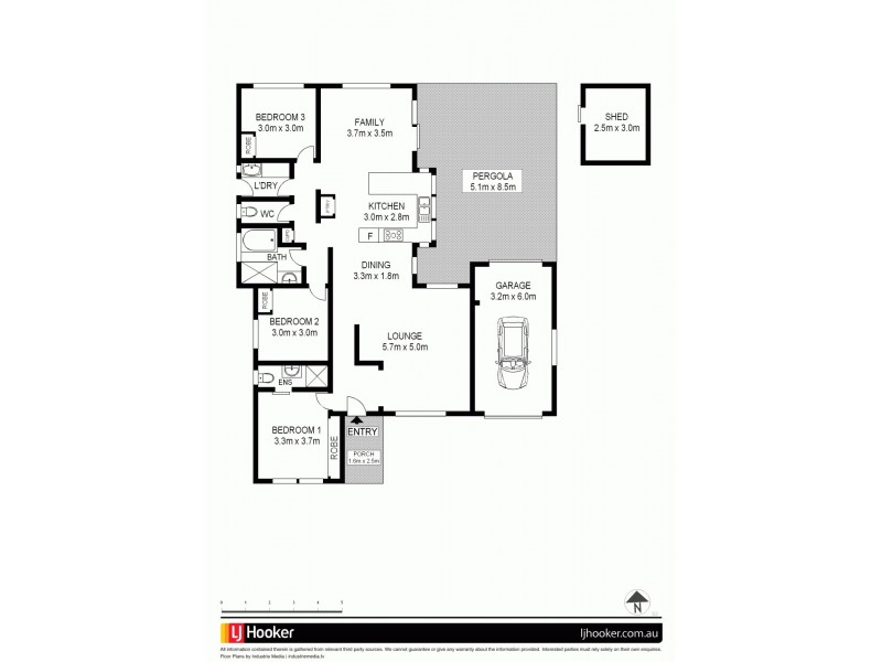 1B Banksia Street, Granville NSW 2142 Floorplan