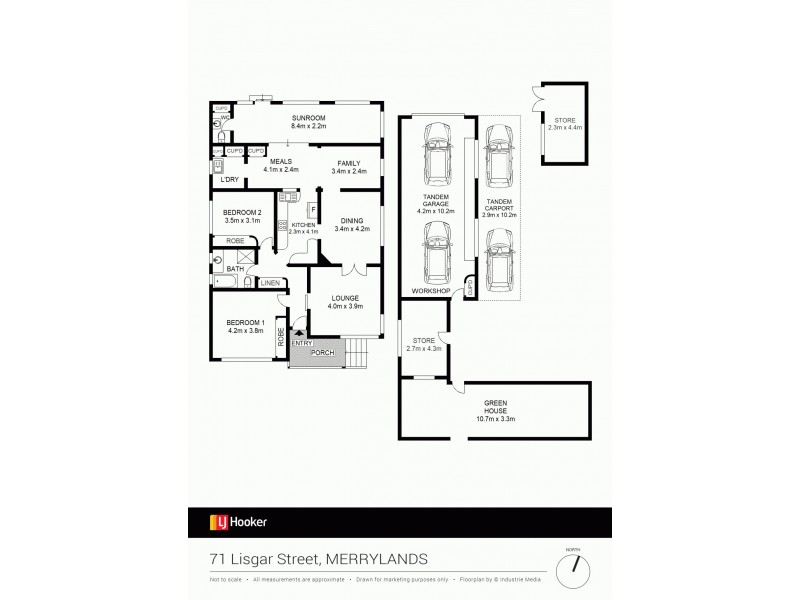 71 Lisgar Street, Merrylands NSW 2160 Floorplan