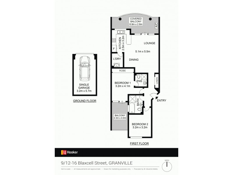 9/12-16 Blaxcell Street, Granville NSW 2142 Floorplan