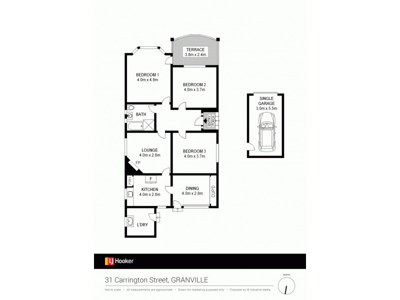 31 Carrington Street, Granville NSW 2142 Floorplan