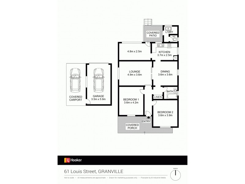 61 Louis Street, Granville NSW 2142 Floorplan