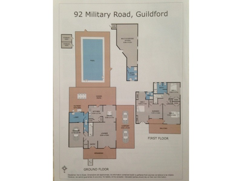 92 Military Road, Guildford NSW 2161 Floorplan