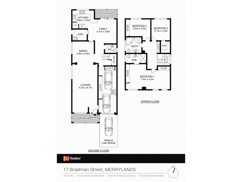 17 Bradman Street, Merrylands NSW 2160 Floorplan