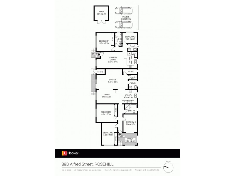 89b Alfred Street, Rosehill NSW 2142 Floorplan