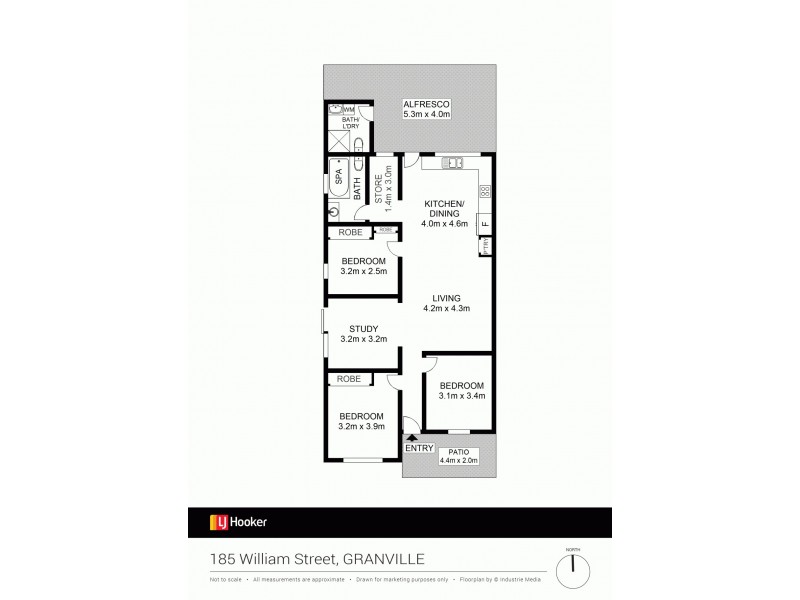 185 William Street, Granville NSW 2142 Floorplan