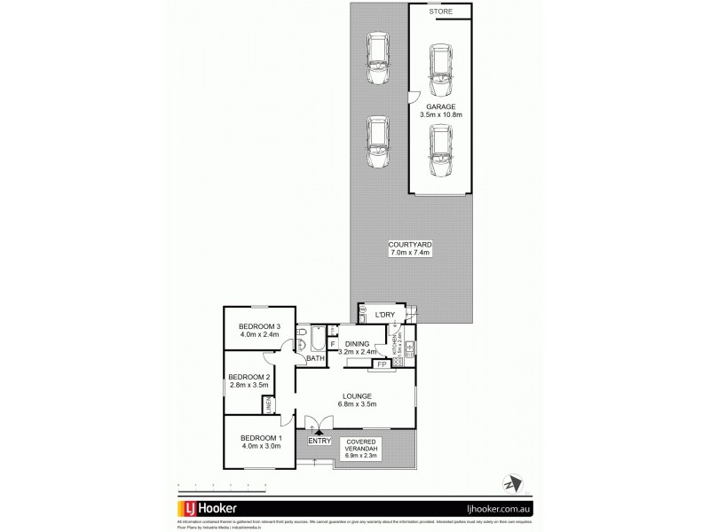 252 Blaxcell Street, Granville NSW 2142 Floorplan