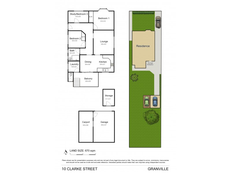 10 Clarke Street, Granville NSW 2142 Floorplan