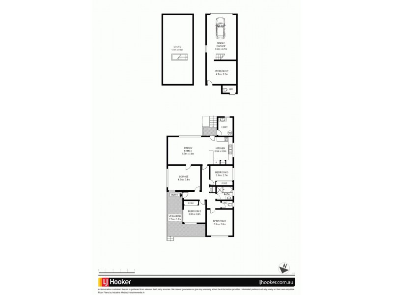 97 Louis Street, Granville NSW 2142 Floorplan