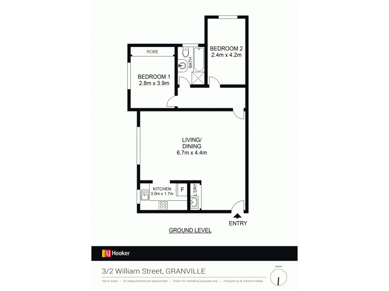 3/2 William Street, Granville NSW 2142 Floorplan