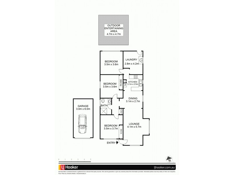 3 Elizabeth Street, Granville NSW 2142 Floorplan