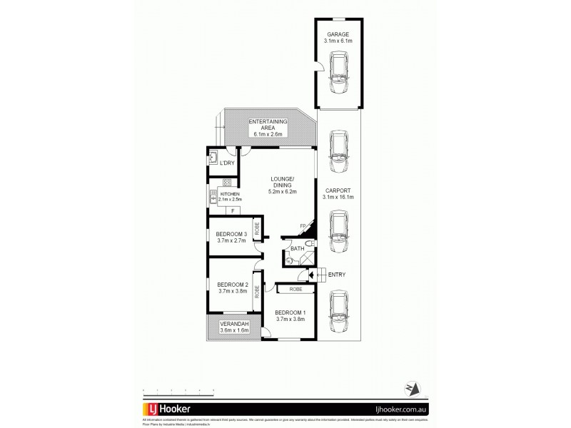 18 Excelsior Street, Merrylands NSW 2160 Floorplan
