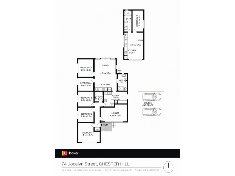 74 Jocelyn Street, Chester Hill NSW 2162 Floorplan