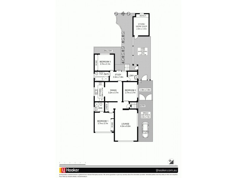46 O’Neill Street, Granville NSW 2142 Floorplan