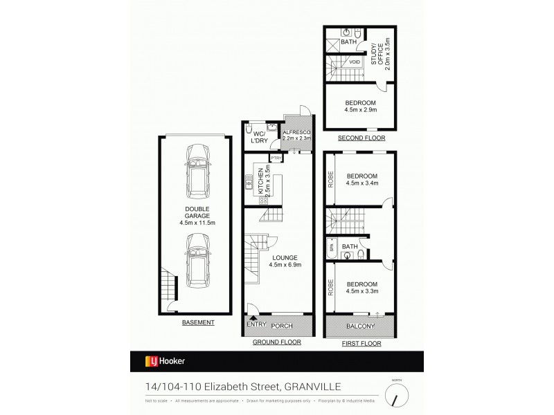 14/104-110 Elizabeth Street, Granville NSW 2142 Floorplan