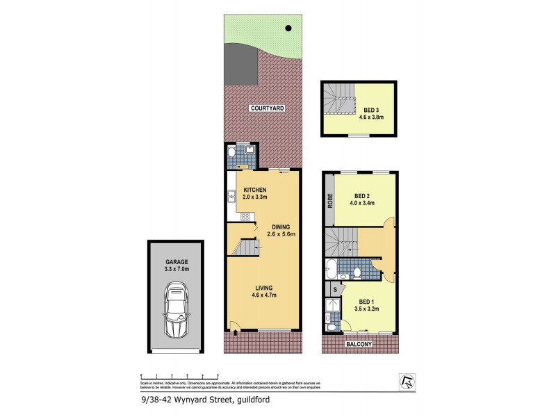 9/38-42 Wynyard Street, Guildford NSW 2161 Floorplan