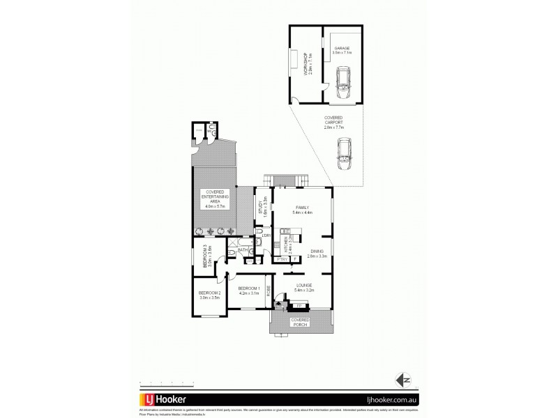 357 Blaxcell Street, Granville NSW 2142 Floorplan
