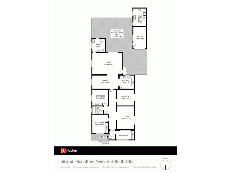 58 & 60 Mountford Avenue, Guildford NSW 2161 Floorplan