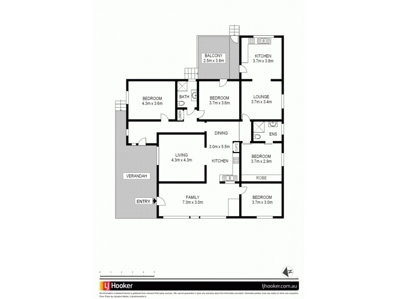 4 Serpentine Street, Merrylands NSW 2160 Floorplan
