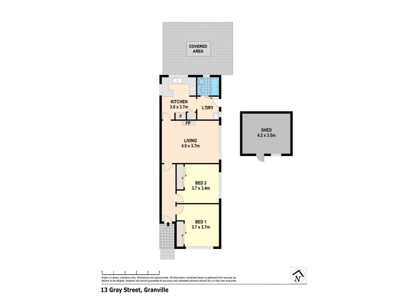 13 Gray Street, Granville NSW 2142 Floorplan