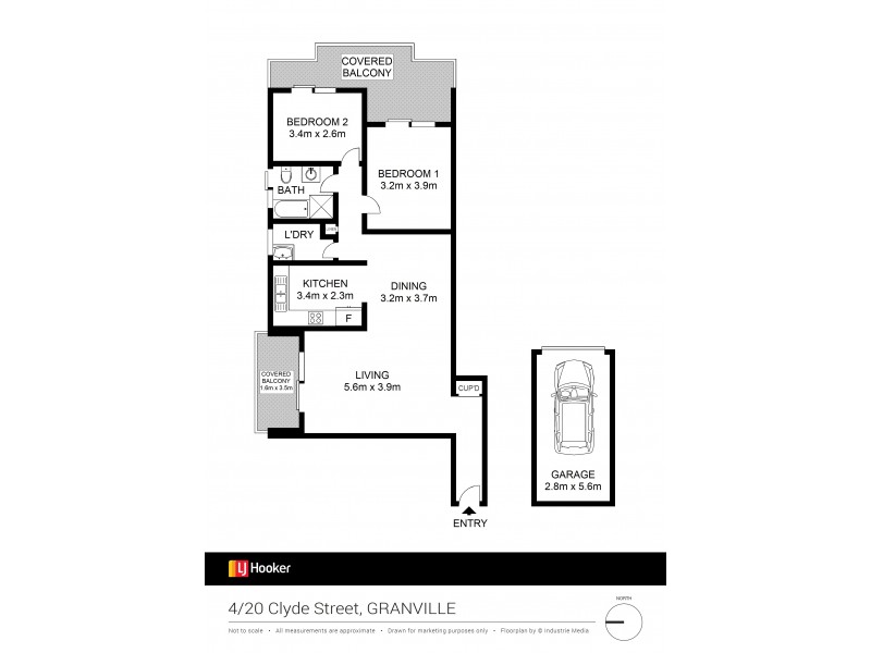4/20 Clyde Street, Granville NSW 2142 Floorplan