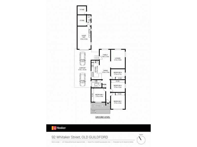92 Whitaker Street, Guildford NSW 2161 Floorplan