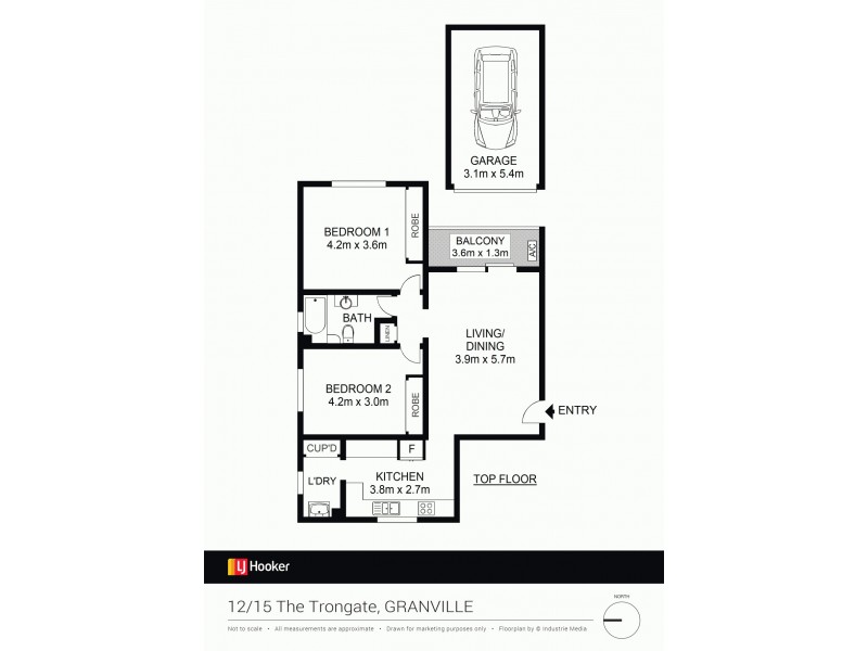 12/15-17 The Trongate, Granville NSW 2142 Floorplan