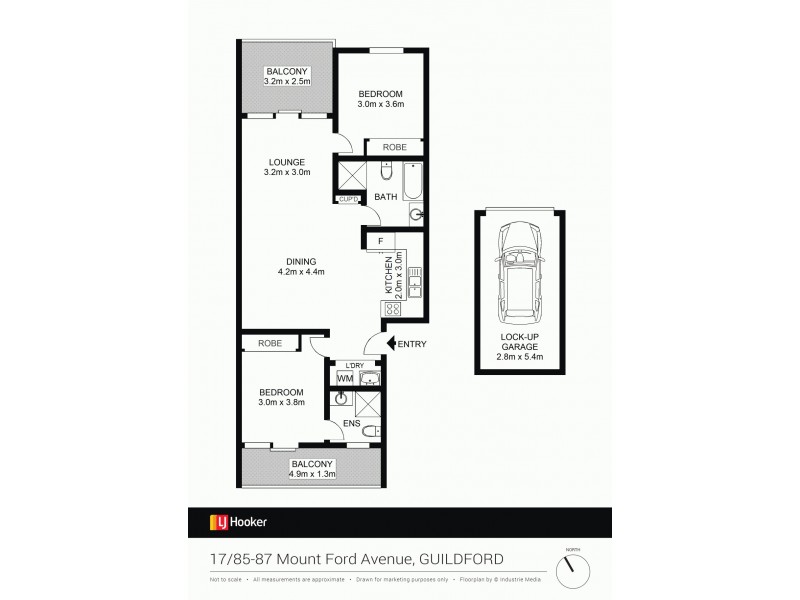17/85-87 Mountford Avenue, Guildford NSW 2161 Floorplan