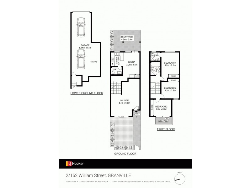 2/162 William Street, Granville NSW 2142 Floorplan