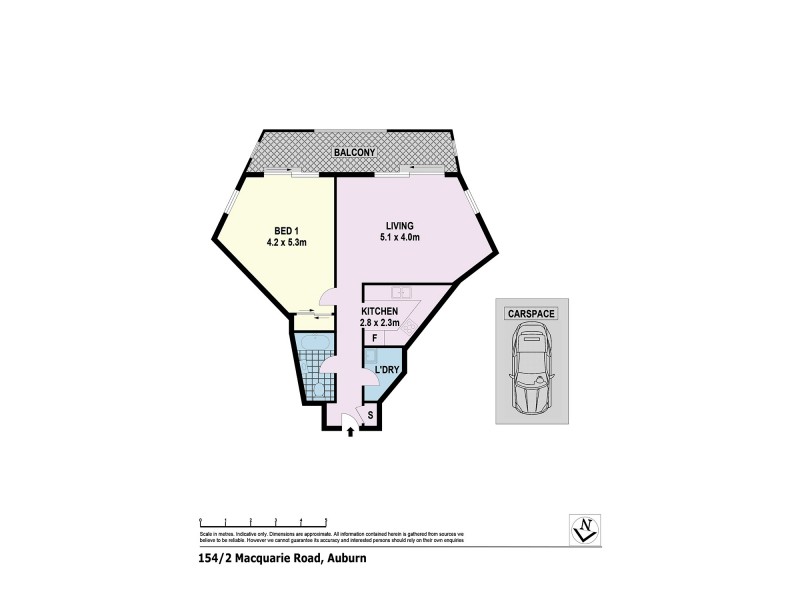 154/2 Macquarie Road, Auburn NSW 2144 Floorplan