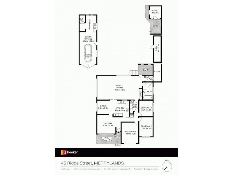 45 Ridge Street, Merrylands NSW 2160 Floorplan