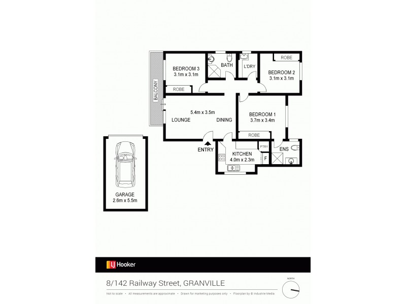 8/142 Railway Street, Granville NSW 2142 Floorplan